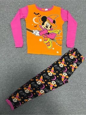 Disney Girls Minnie Mouse Halloween Pajama Set